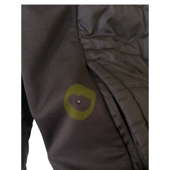 The North Face Men’s Medium Black Quilted Zip Jacket MINOR FLAW - Picture 3 of 12